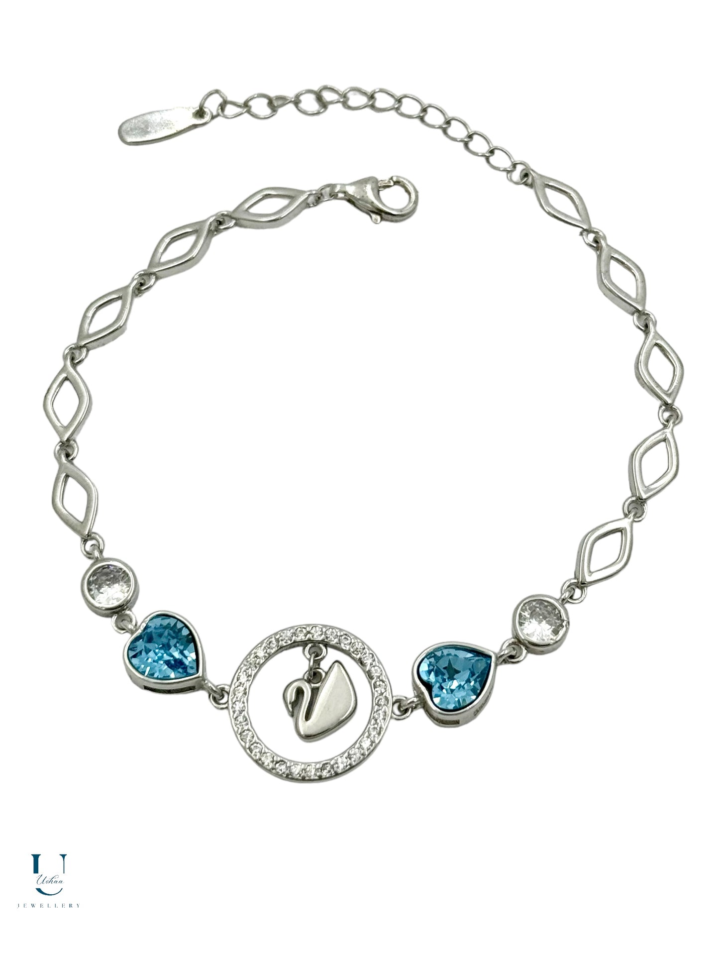Blue Swarovski Bracelet