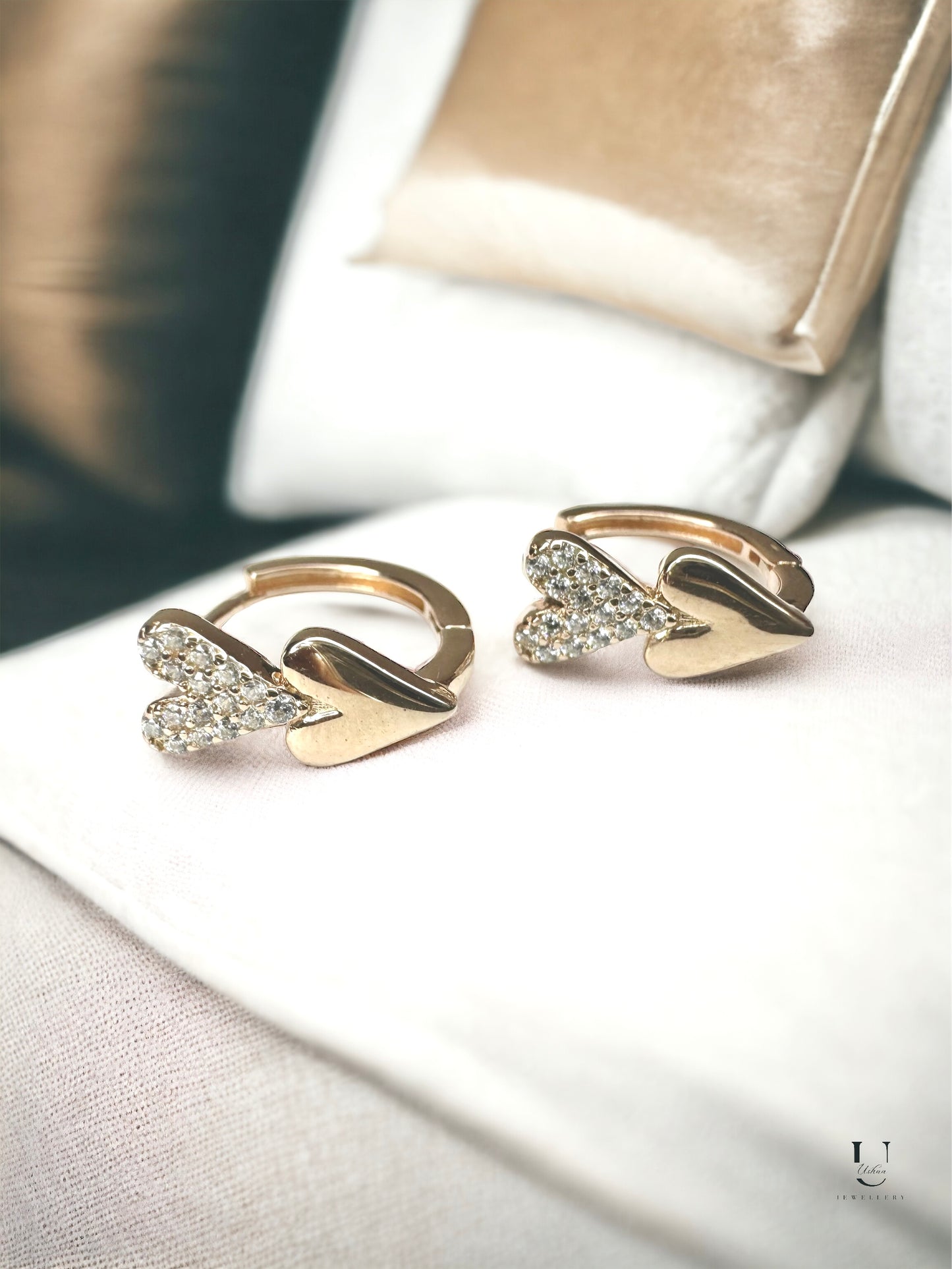Heart Bali Earrings