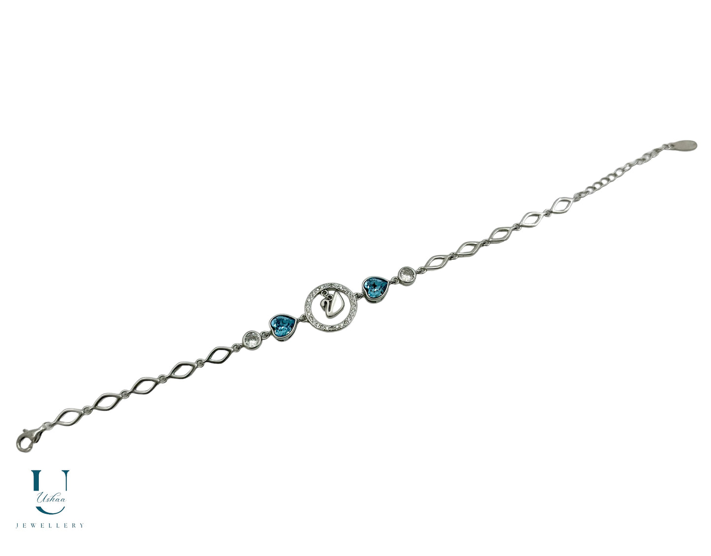 Blue Swarovski Bracelet