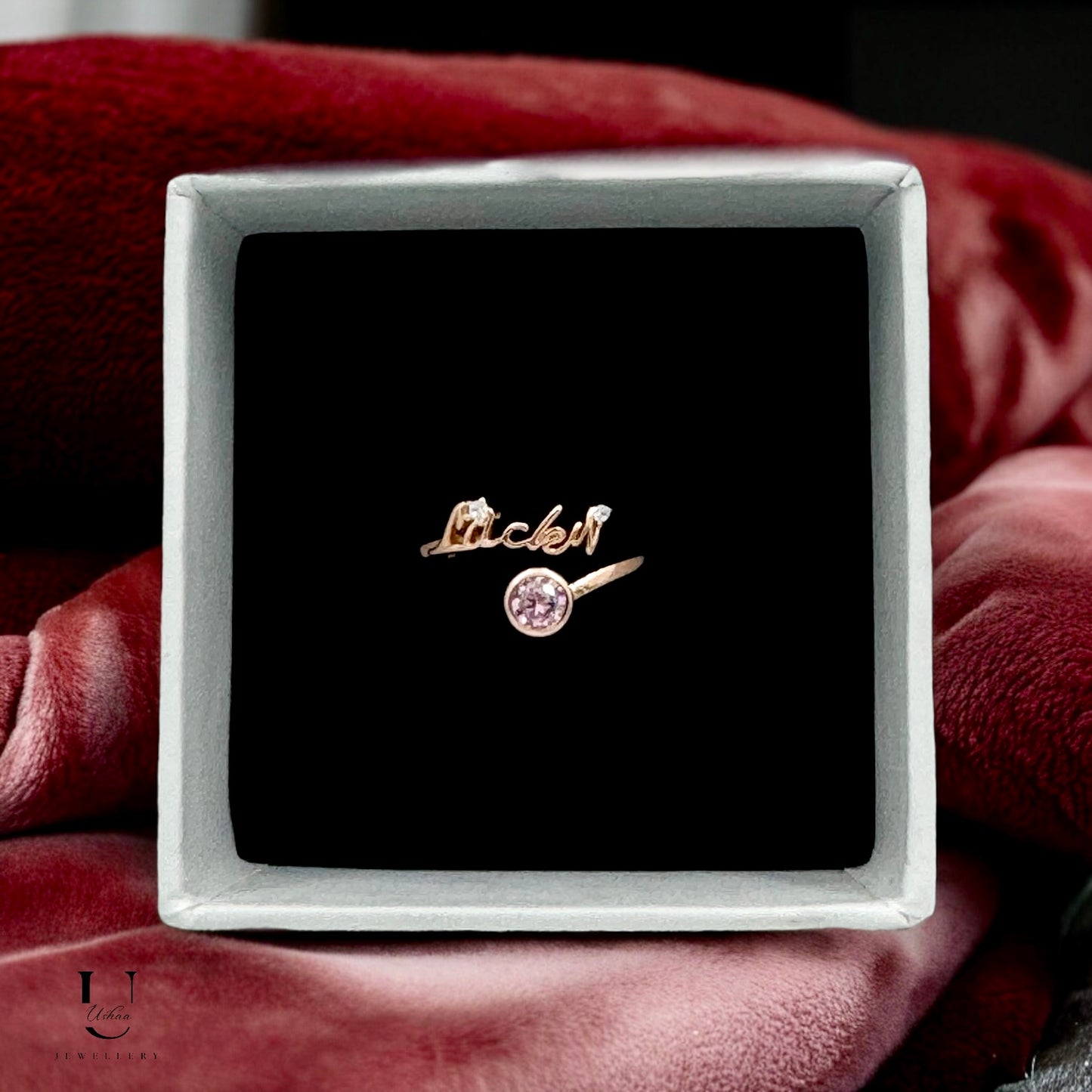 Rose Gold Lucky Ring