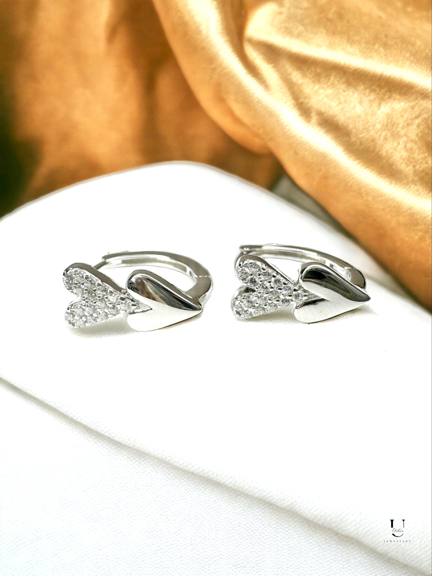 Heart Bali Earrings