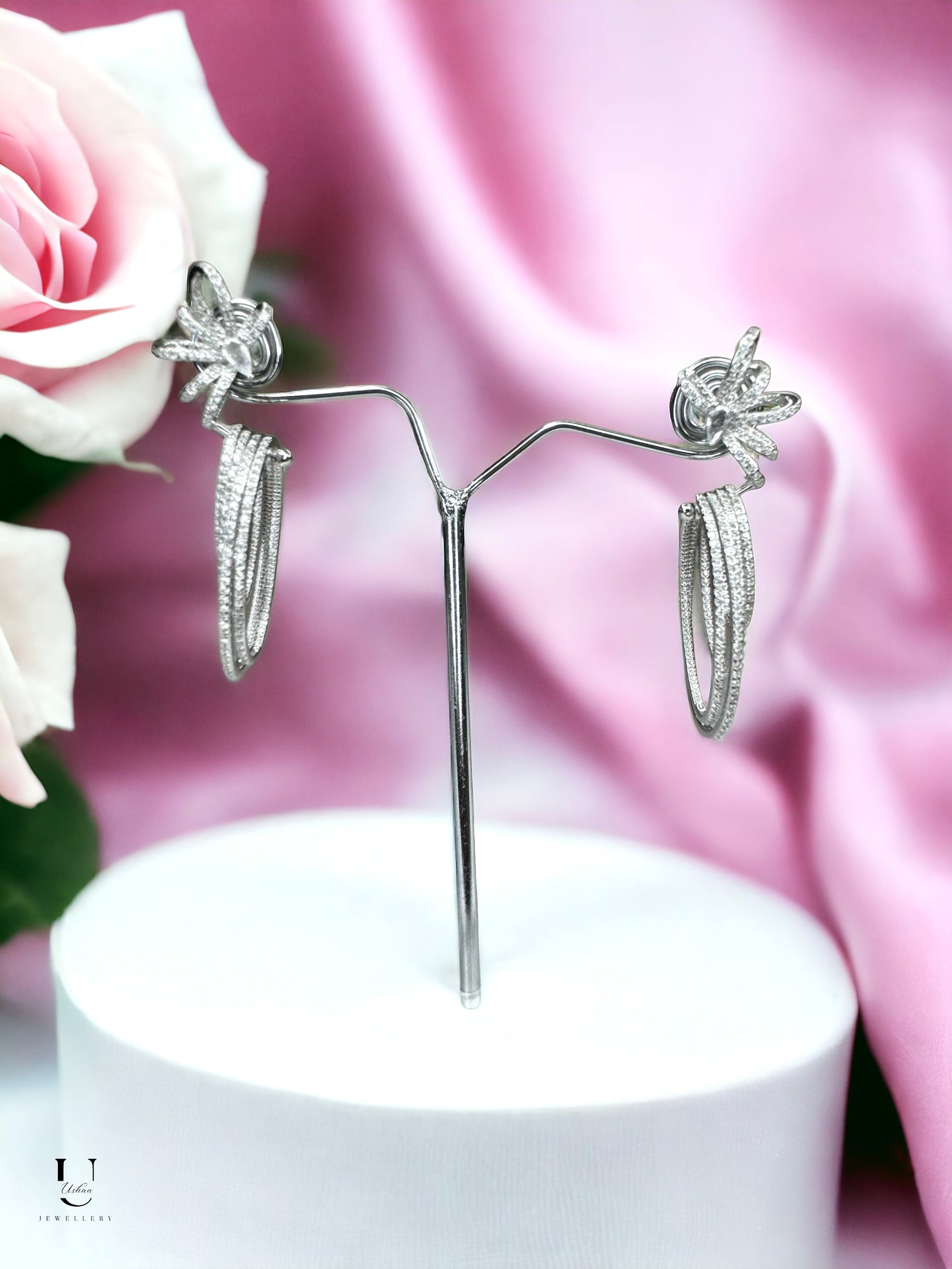 American Diamond Danglers