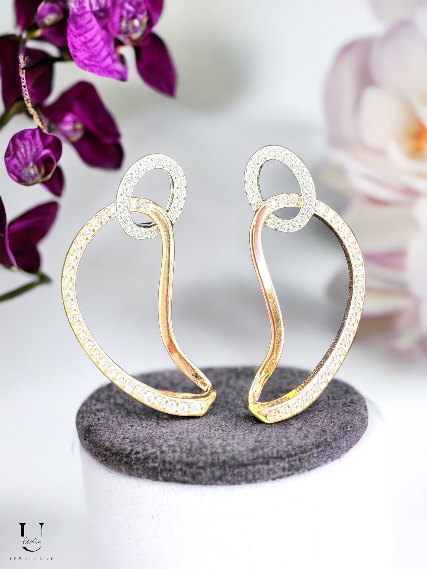 Rosegold Hoop Earring
