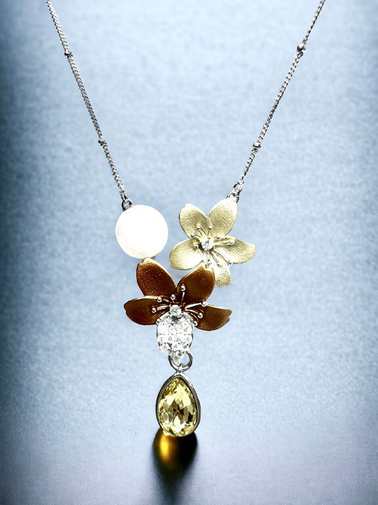 Floral Pendant Set