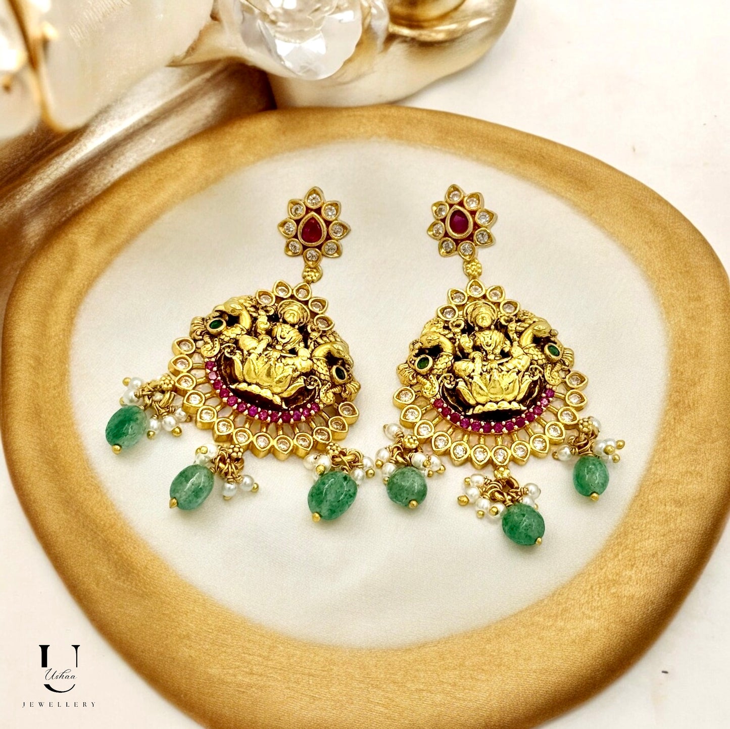 Antique Lakshmi Earring