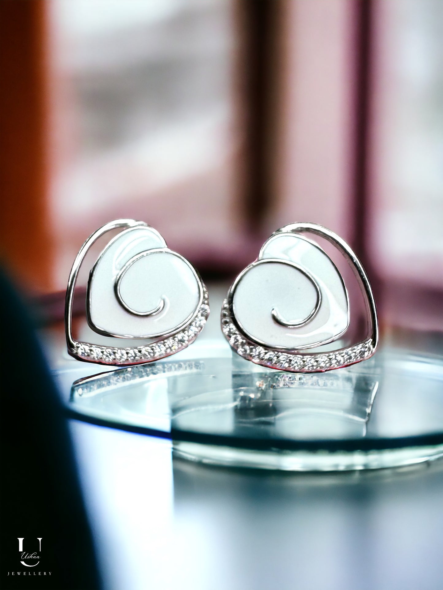 White Heart Stud