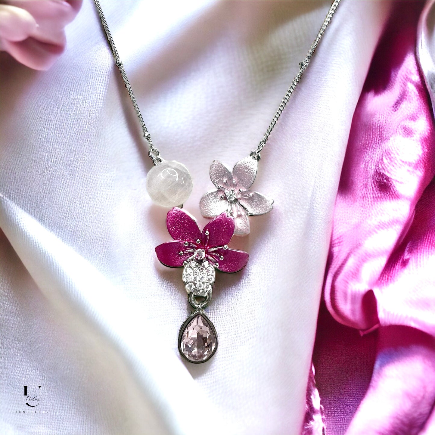 Floral Pendant Set