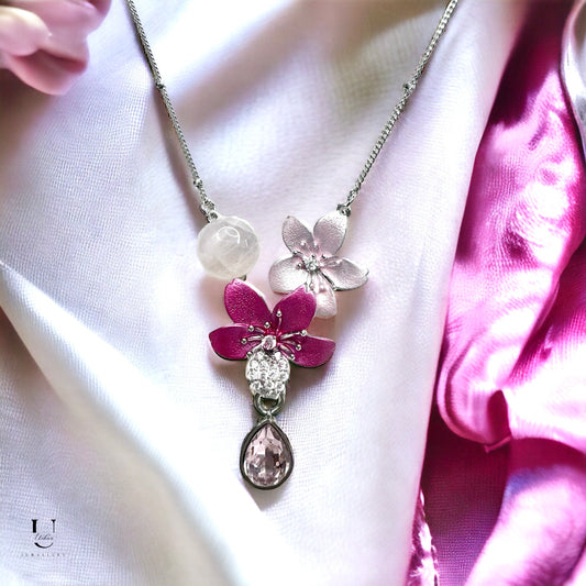 Floral Pendant Set