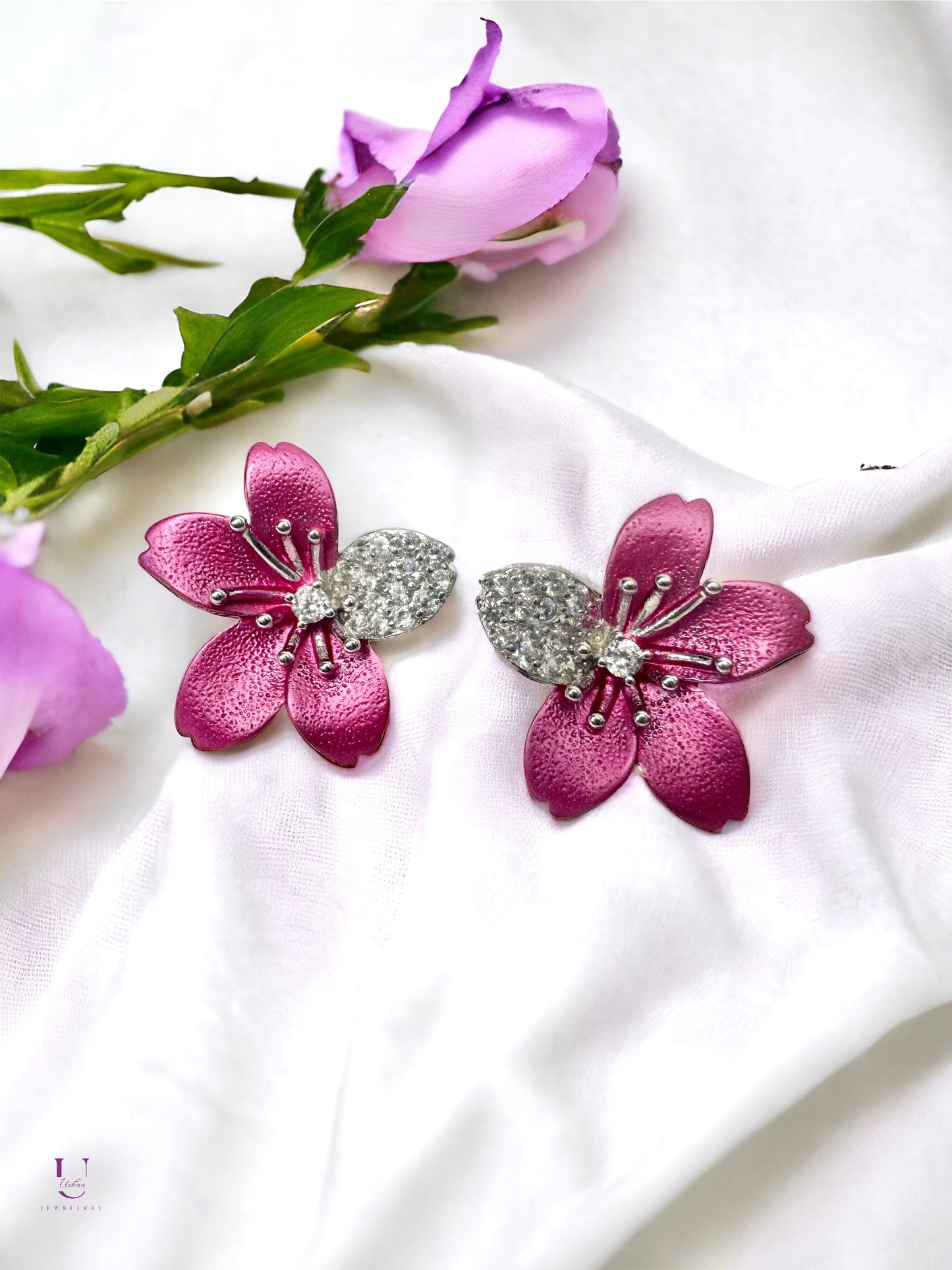 Floral Pendant Set