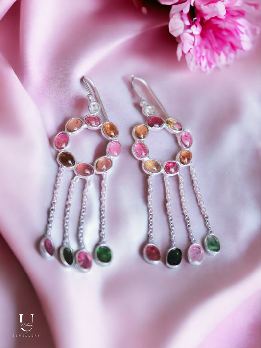 Tourmaline Gemstone Earring