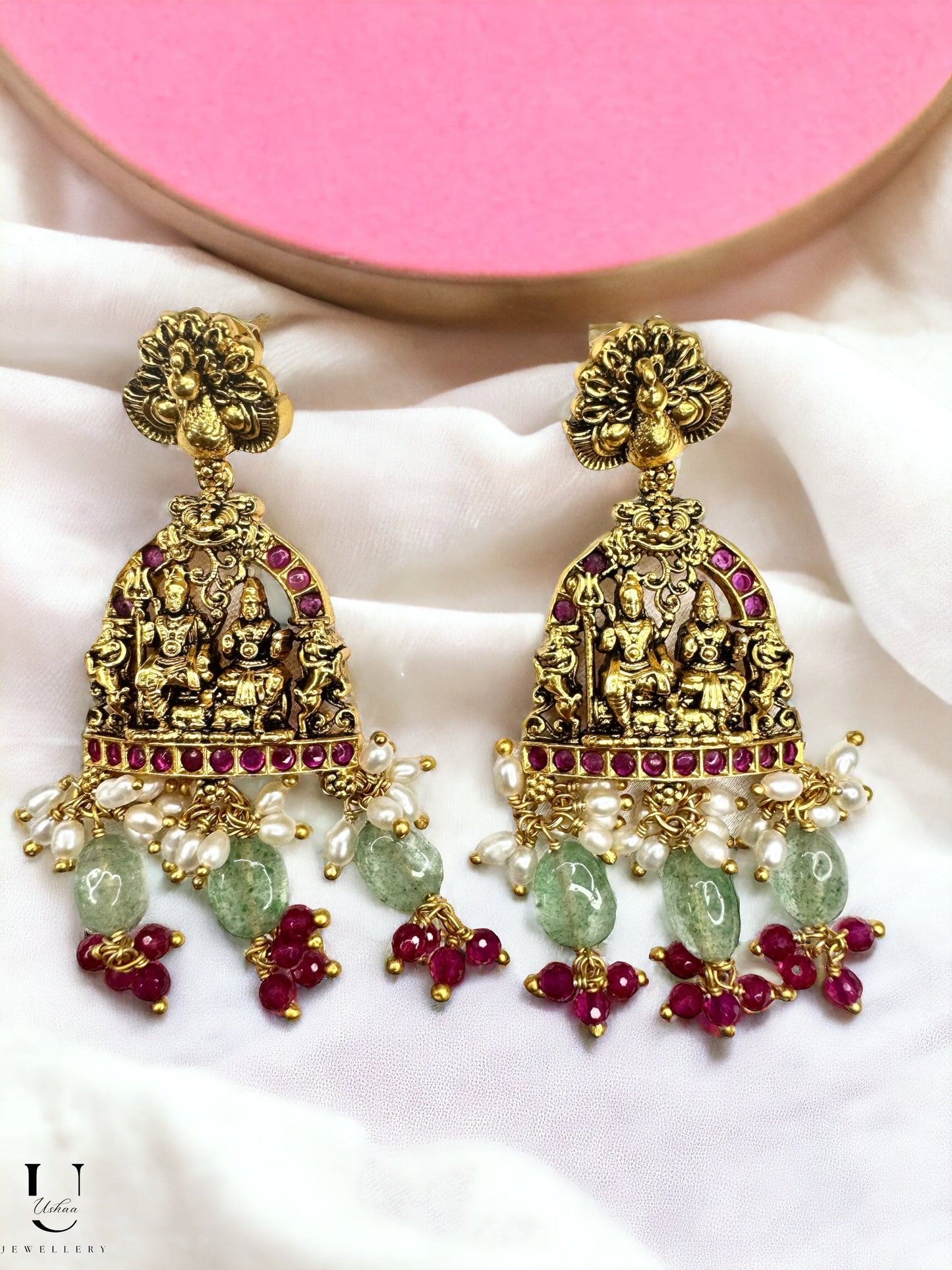 Shiva Parvathi Earring